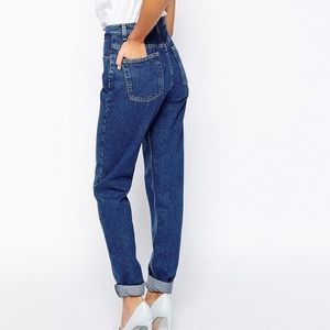 RARE Dark Wash American Apparel Mom Jeans